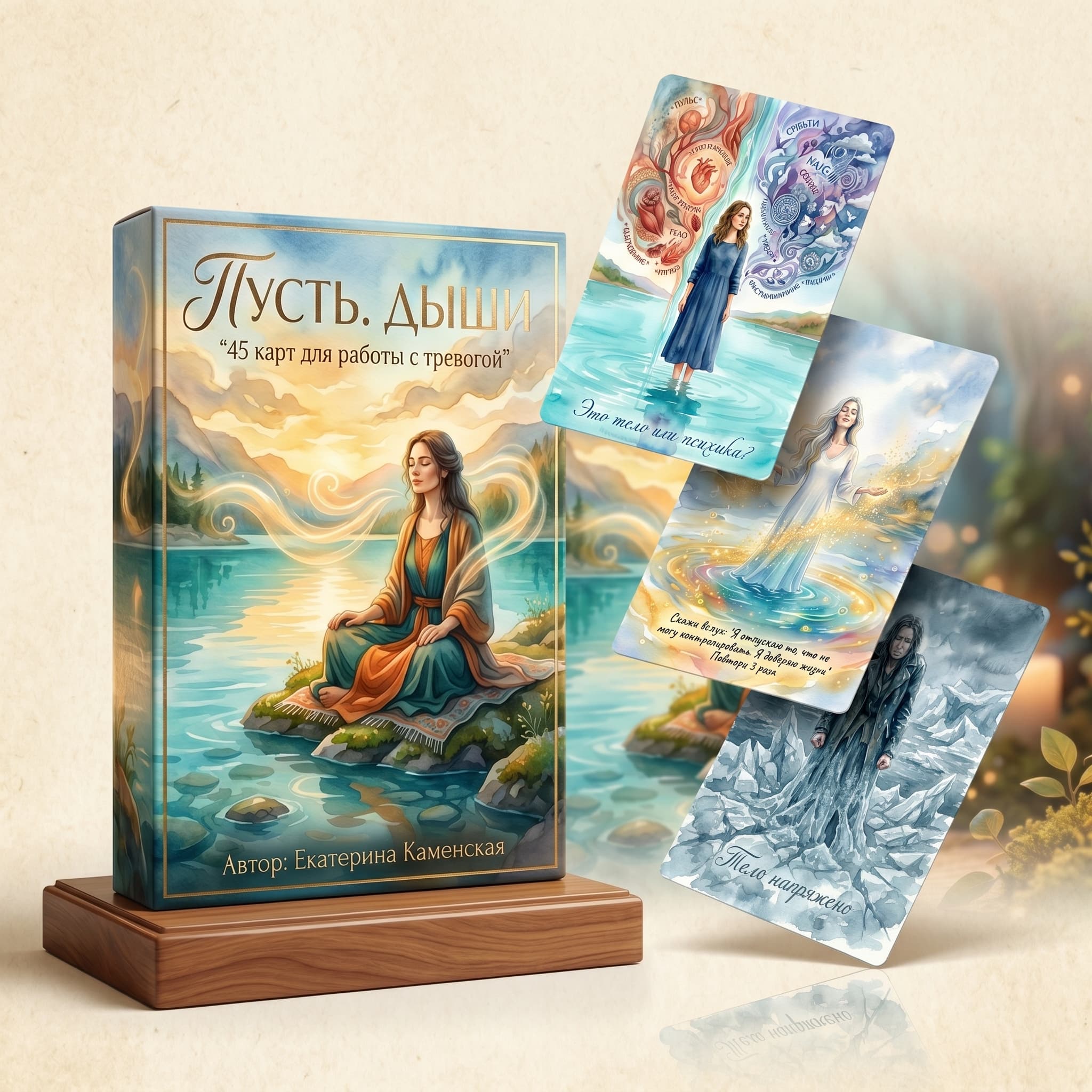 Обложка колоды Дыши